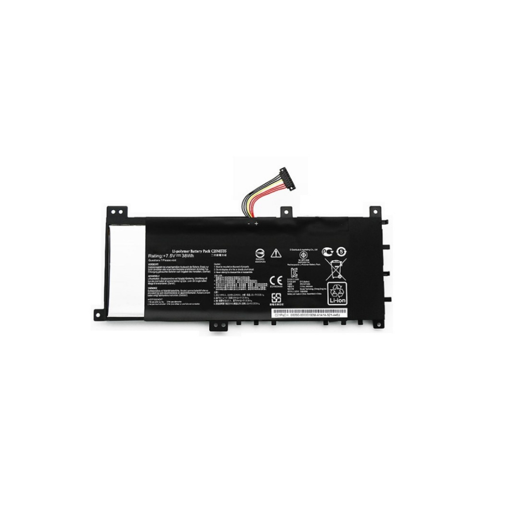 Battery Notebook Asus VivoBook S451 Series C21N1335 7.5V 38Wh B41N1304 14.4v 46Wh ประกัน1ปี