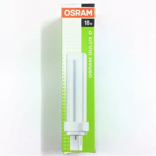 ❌สินค้ายกเลิกผลิต ❌OSRAM หลอดตะเกียบ PL-C 2P 18W แสงขาว ออกใบกำกับภาษีได้