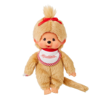 พร้อมส่ง Monchhichi น้องมัดจุกสีทอง size s ของแท้จากญี่ปุ่น