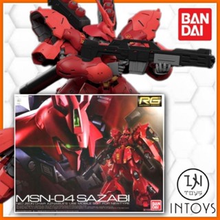 BANDAI - (RG) 1/144 MSN-04 SAZABI ( Gunpla / Gundam Plastic​ Kits ) @ INTOYS​ KORAT