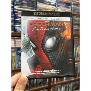 Spider-Man Far From Home : 4K Ultra Hd + Blu-ray แท้ มีเสียงไทย มีบรรยายไทย