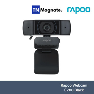 [กล้องติดคอม] Rapoo Webcam C200 Black