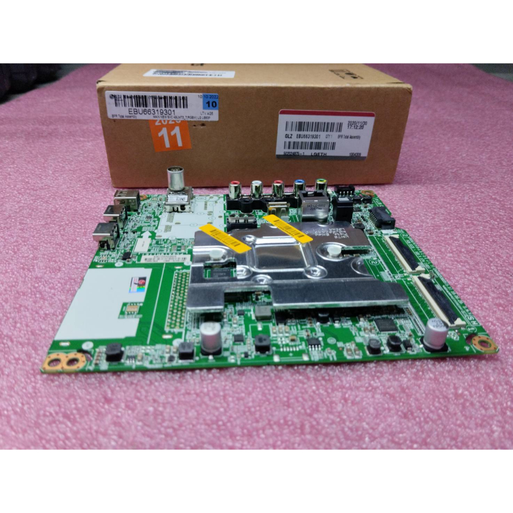 ใหม่แท้ เบิกศูนย์ เมนบอร์ดแอลจี MAINBOARD LG  พาร์ท EBU66319301 รุ่น 49UM7290PDT.ATMYLJD 49UM7300PDT