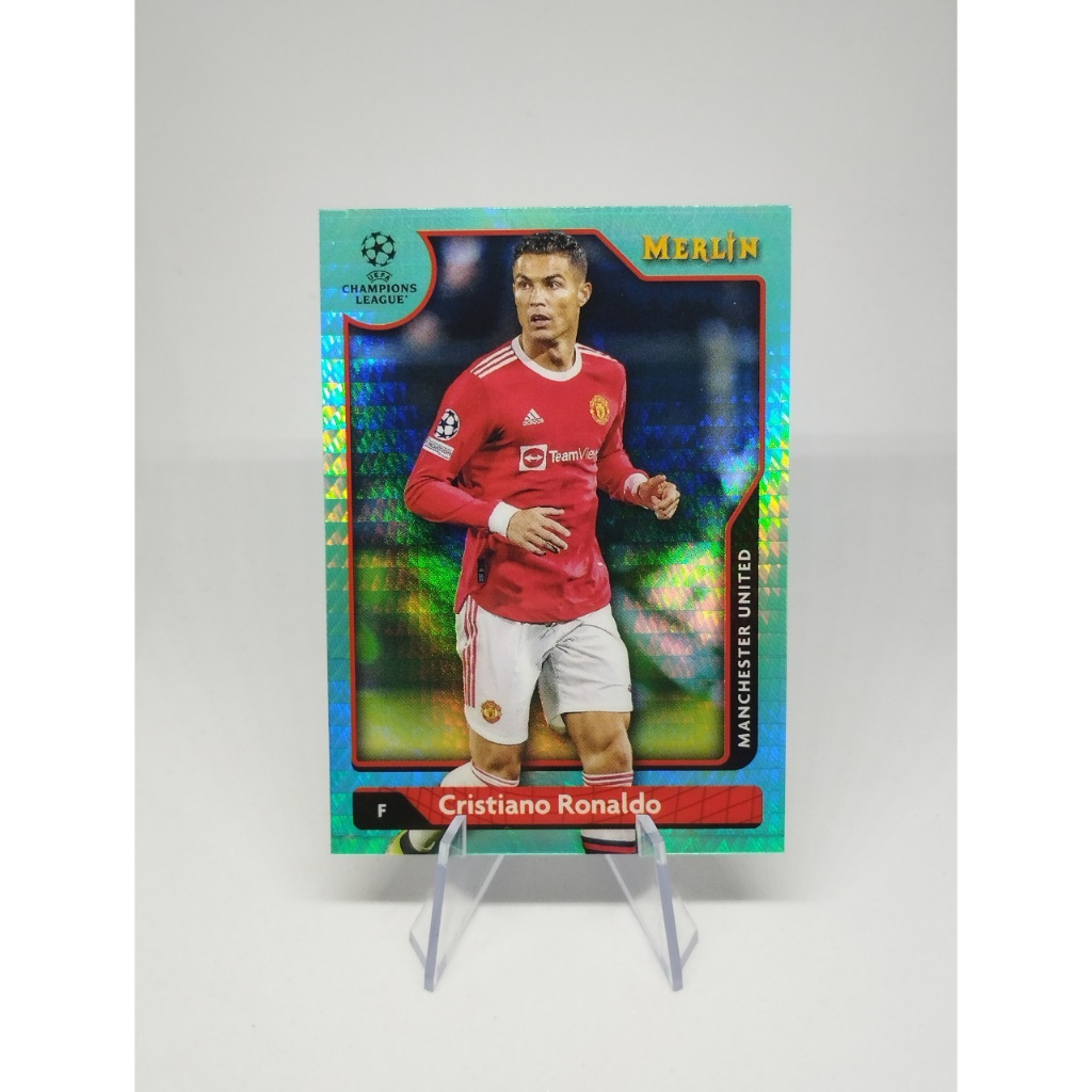 Topps Merlin Chrome UEFA Aqua Prizm 2021-22