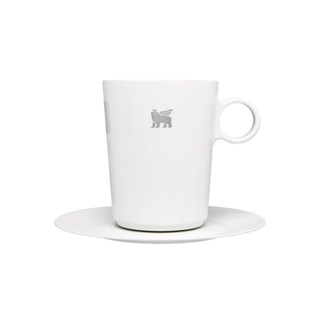 STANLEY แก้วกาแฟ รุ่น THE DAYBREAK CAFÉ LATTE CUP &amp; STILLNESS SAUCER 10.6OZ PALE STONE