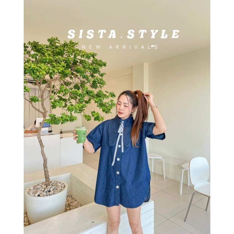 ส่งต่อsista​style​ เสื้อยีนส์​