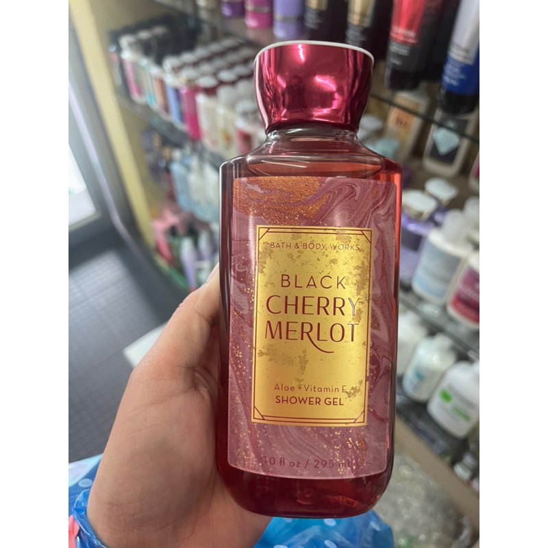 Bath & Body Works Black Cherry Merlot Shower Gel 295 ml. ของแท้