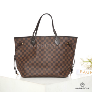 LOUIS VUITTON NEVERFULL MM EBENE DAMIER