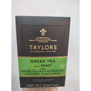 Taylors Green Tea With Mint ชา 30 กรัม