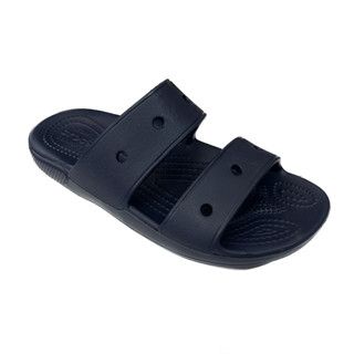 CROCS Classic Crocs Sandal Navy ใส่สบาย รองเท้าแตะ คร็อคส์ แท้ รุ่นฮิต ได้ทั้งชายหญิง รองเท้าเพื่อสุขภาพ