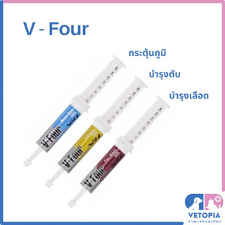 V-Four 21 กรัม อาหารเสริมชนิดเจล กระตุ้นภูมิ, บำรุงตับ, บำรุงเลือด