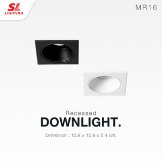 SL LIGHTING | Recessed Downlight โคมไฟดาวน์ไลท์ฝังฝ้า รุ่น SL-6-579-1 ขั้วGU5.3