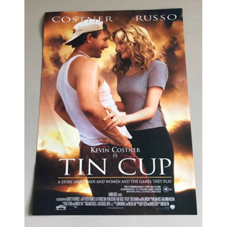 Handbill (แฮนด์บิลล์) หนัง “Tin Cup”  จากประเทศออสเตรเลีย ราคา 199 บาท