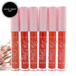 SASIMI Liquid Lip Matte ลิปจิ้มจุ่มเนื้อแมทต์ เนื้อเนียน เกลี่ยง่าย ติดทนนาน ปกปิดสีปาก