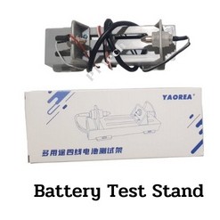 Battery Test Stand รางวัดแบตเตอรี่ทรงกลม