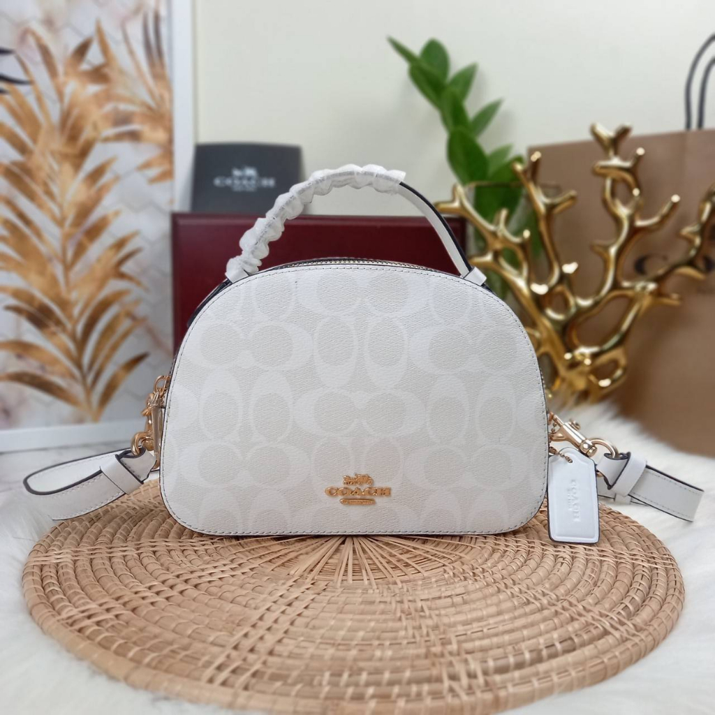 COACH SERENA SATCHEL IN SIGNATURE CANVAS (COACH 1591)