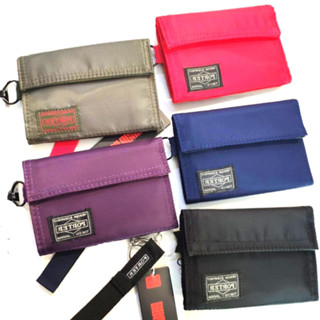 กระเป๋าสตางค์ญี่ปุ่นPorter ของแท้ พอตเตอร์ -PORTER  FOLD WALLET กระเป๋าพับดอลJAPAN