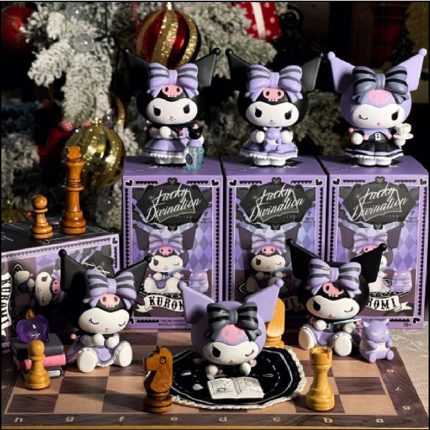 📌[พร้อมส่ง]📌โมเดลซานริโอ้ คุโรมิ Sanrio Kuromi Lucky Divination Series งานลิขสิทธิ์ของแท้