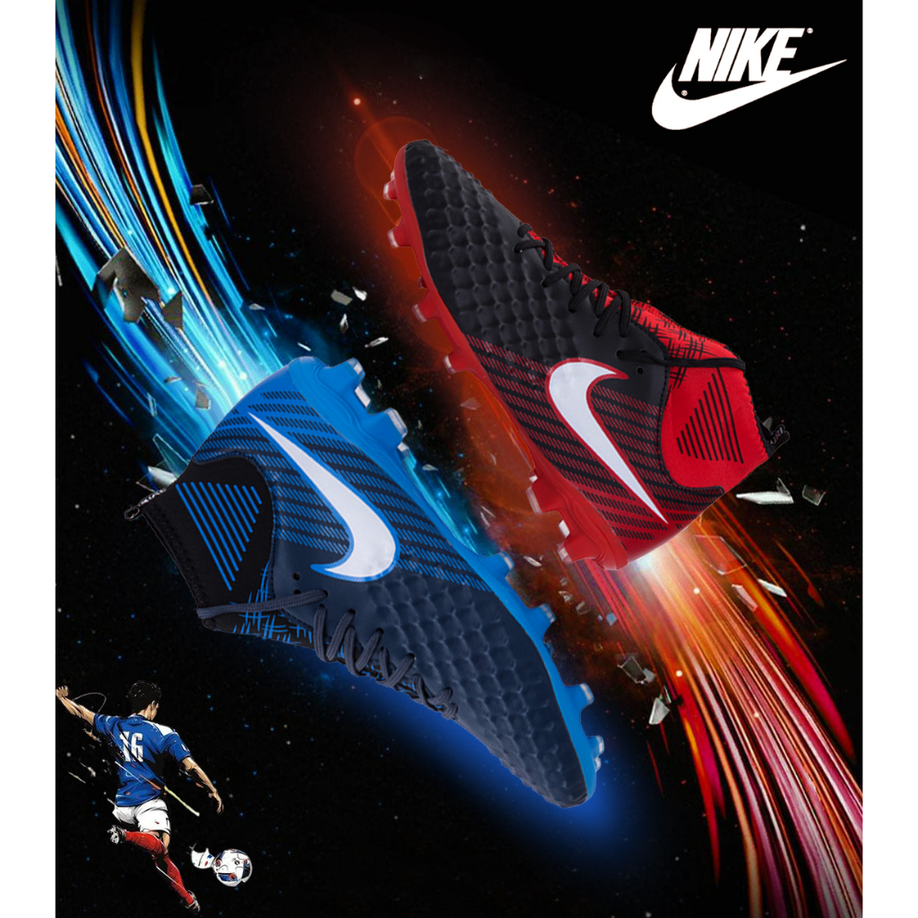 Nike FG รองเท้าฟุตบอล / รองเท้าสตั๊ด คุณภาพที่ดีที่สุด ที่ถูกที่สุด ฟุตบอลบู๊ทส์ รองเท้าฟุตซอล