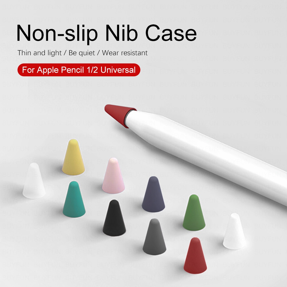 [ส่งจากกรุงเทพฯ] 8-Pack Apple Pencil 2 เคส Nib รุ่นที่ 1 แท็บเล็ต Stylus Nib เคสซิลิโคน