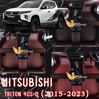 2Be-car พรมปูรถยนต์ 6D มิตซูบิชิ mitsubishi Triton 4ประตู (2015-2023) รับประกันสินค้า1ปี