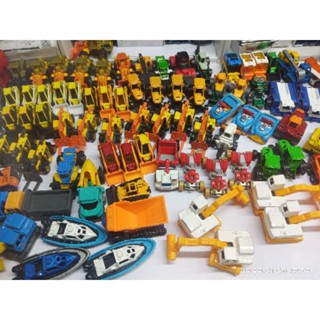 รวมรถก่อสร้าง งาน Hot Wheels และmatchbox