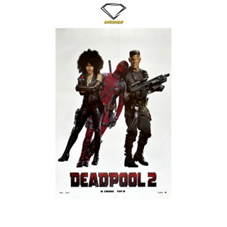 💎Intelligent | โปสเตอร์ Deadpool2  | ขนาด 23.5x34.5 นิ้ว | x 1 แผ่น เดดพูล 2 โปสเตอร์หนัง โปสเตอร์นักแสดง