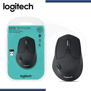 ⚡️เมาส์ไร้สาย⚡️ LOGITECH M720 Triathlon Multi-Device Wireles…