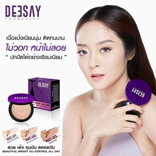 Deesay mini แป้งดีเซย์ รุ่นมินิ 4.8กรัม Deesay Bright Skin Color Control Foundation Powder SPF 30 PA+++ DSMN01 - 03