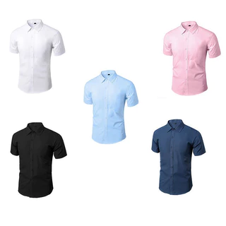 clothes เสื้อเชิ้ตแขนสั้นผู้ชาย ใส่ทำงาน รุ่น 3137