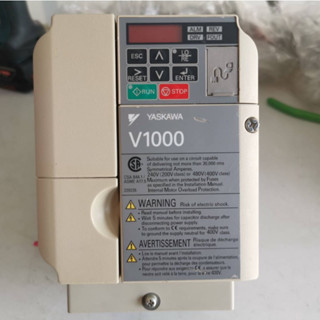 Yaskawa Inverter V1000 Compact Vector Control AC Drive 3Phase, 380-480V CIMR-VU4A0007FAA อินเวอร์เตอร์ อะไหล่เครื่องจักร