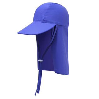 jqk หมวกปีกสำหรับเด็ก มีผ้าคลุมคอ เชือกรูดด้านหน้า มี9สี รุ่น F11