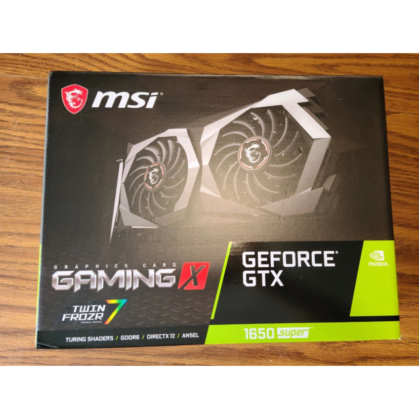 BRAND NEW MSI GeForce GTX 1650 SUPER GAMING GRAPHICS CARD