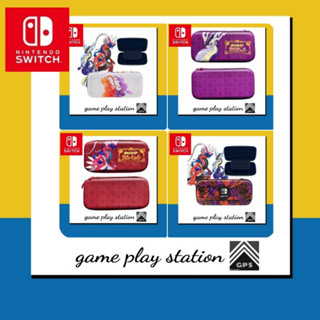 nintendo switch airfoam pokemon scarlet &amp; violet ( กระเป๋าใส่เครื่อง ) violet / scarlet / black / white /