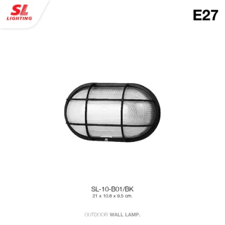 SL LIGHTING | Outdoor Wall Lamp โคมไฟติดผนังภายนอก รุ่น SL-10-B01, SL-10-8010, SL-10-1209/BK
