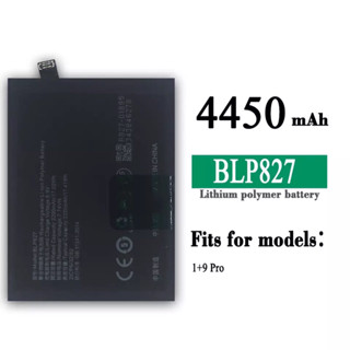 BLP827 100% Latest Replacement Battery For OPPO OnePlus 9 Pro 1 Plus 9PRO 1+9 Mobile Phone BLP-827 Built-in Internal