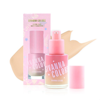 (HF5076) รองพื้น ซิลกี้ แมทท์ ซีเวนน่า Sivanna Colors Lasting Silky Matte Foundation