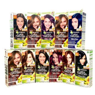 Garnier Halal Hair Color (55Ml) การ์นิเย่ คัลเลอร์ แนทเชอรัลส์ สีย้อมผมฮาลาล แท้ 100% บำรุงภายในตัว