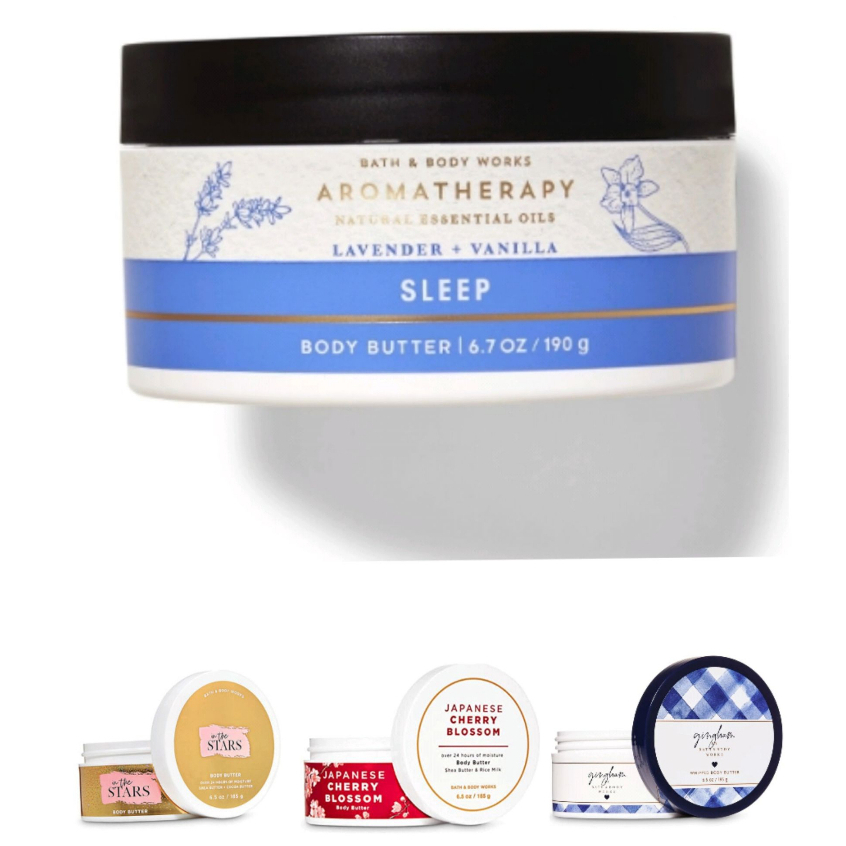 ของแท้/พร้อมส่ง Bath & Body Works Body Butter ผลิตภัณฑ์บำรุงผิวกาย 185g./190g.