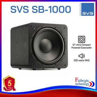 SVS SB-1000 12" Ultra Compact Sealed Subwoofer Warranty 5 years