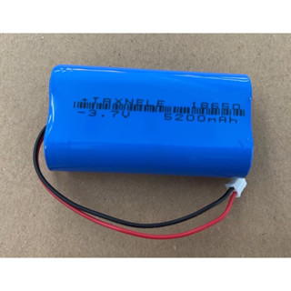 ถ่านชาร์จ 18650 3.7 V 5200 MAH พร้อมสาย