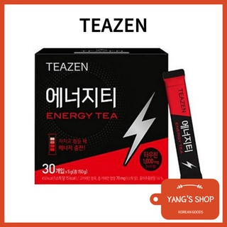 [TEAZEN] พรีเมี่ยมผงชาพลังงาน 5g X 10T / 30T / แคลอรี่ต่ำ / แท่ง / เครื่องดื่มชูกำลัง / ชาเกาหลี / ชาสกัดเย็น