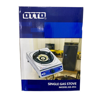 OTTO รุ่น GS-851 เตาแก๊ส หัวเดี่ยว หน้าสแตนเลส เตาแก๊สสแตนเลสหัวเดี่ยว