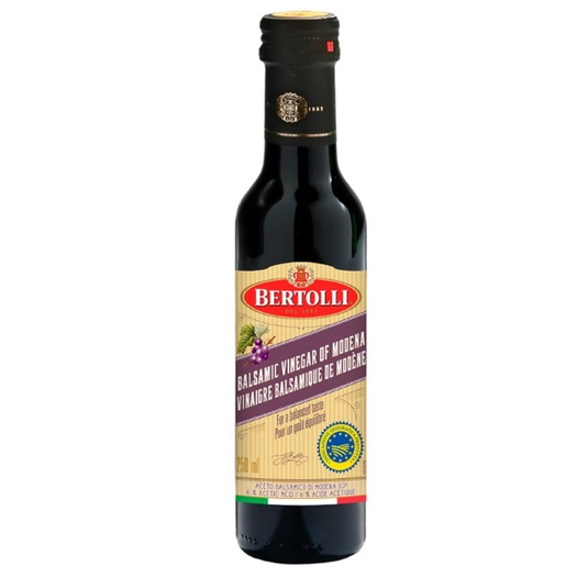 Bertolli น้ำส้มสายชู จาก ไวน์องุ่น Balsamic Vinegar เบอร์ทอลลี่ น้ำส้มสายชูจากไวน์องุ่นขนาด 250 ml