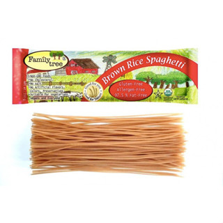 เส้น สปาเก็ตตี้ ข้าวกล้อง อินทรีย์ ออร์แกนิค Egg Free / Gluten Free 100% Organic Brown Rice Spaghetti 250g