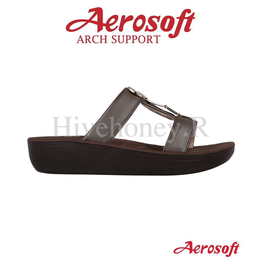 ☁️FW8384☁️ รองเท้าแตะเพื่อสุขภาพ aerosoft arch support(แอโร่ซอฟ) ราคา ถูกที่สุด ดีลบีเคเค แกลเลอรีภาพที่ 5
