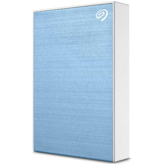 Seagate One Touch 5TB External HDD with Password Protection – Blue for Windows and Mac