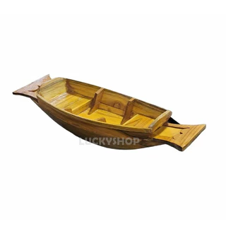 เรือแจว เรือพาย เรือผลไม้ เรือก๋วยเตี๋ยว ขนาด 30 ซม.-60 ซม.