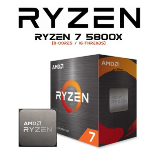 CPU (ซีพียู) AMD AM4 RYZEN 7 5800X 3.80 GHz ประกัน 3 ปี