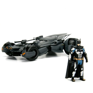 โมเดลรถของเล่น  Jada Toys No.99232 DC Comic Justice League Batmobile 1:24  พร้อมฟิกเกอร์ BATMAN